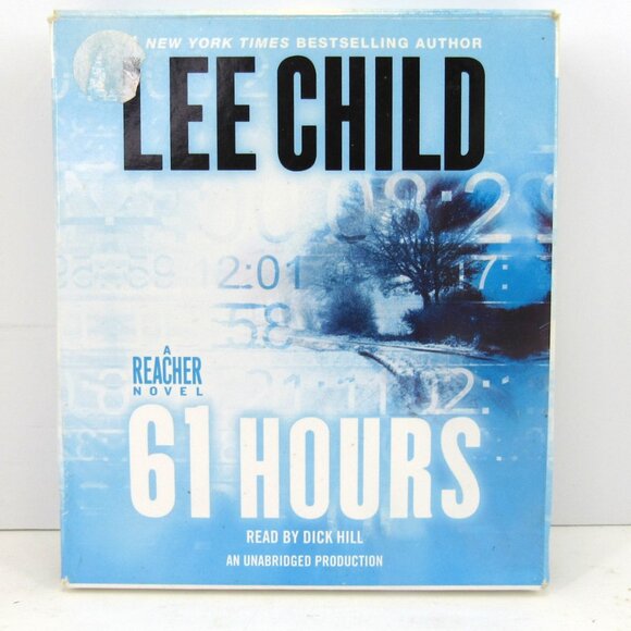 Lee Child Random House Audio 2 Books Gone Tomorrow & 61 Hours - Picture 4 of 6